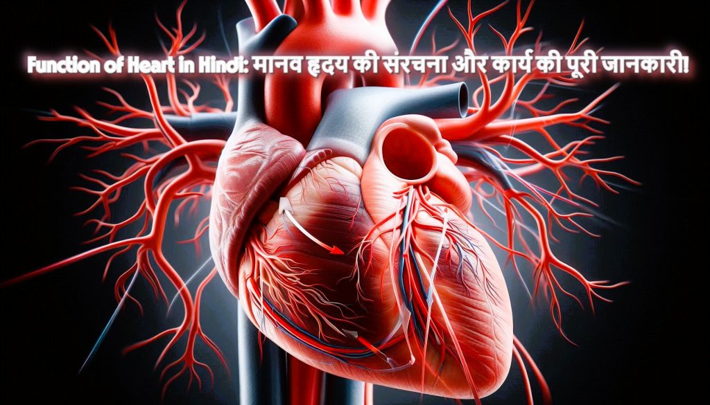 Function of Heart in Hindi