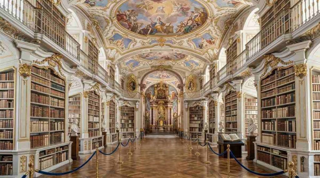 Admont Abbey Library-Admont, Austria