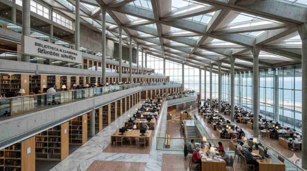 Bibliotheca Alexandrina - Alexandria, Egypt