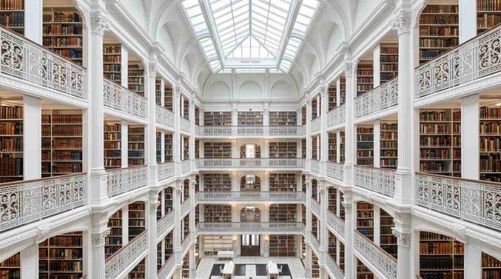 George Peabody Library- Baltimore, USA