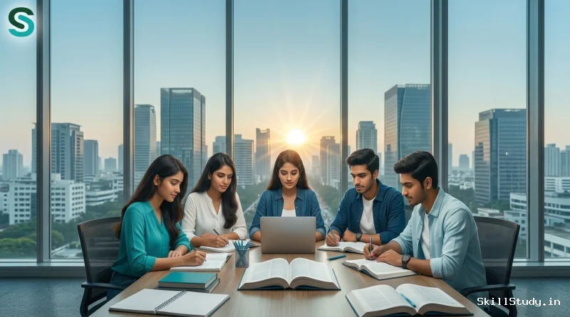 CM Anuprati Coaching Yojana 2026 inspirational image, Indian student free coaching scheme Rajasthan, SkillStudy.in